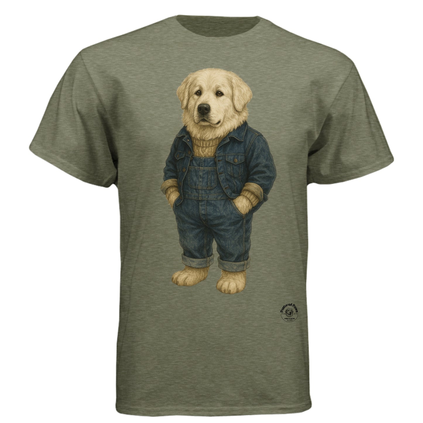 MILITARY GREEN - FRONT