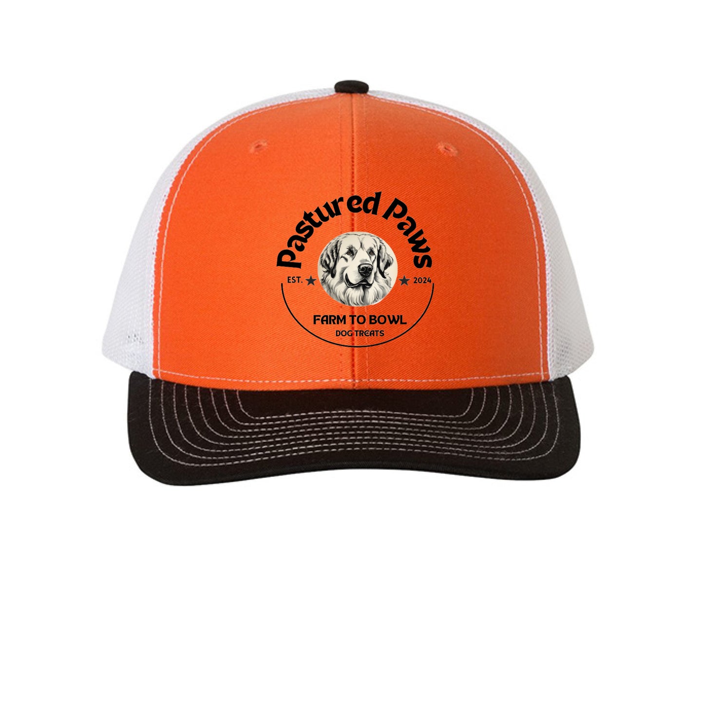 Orange/ White/ Black - FRONT