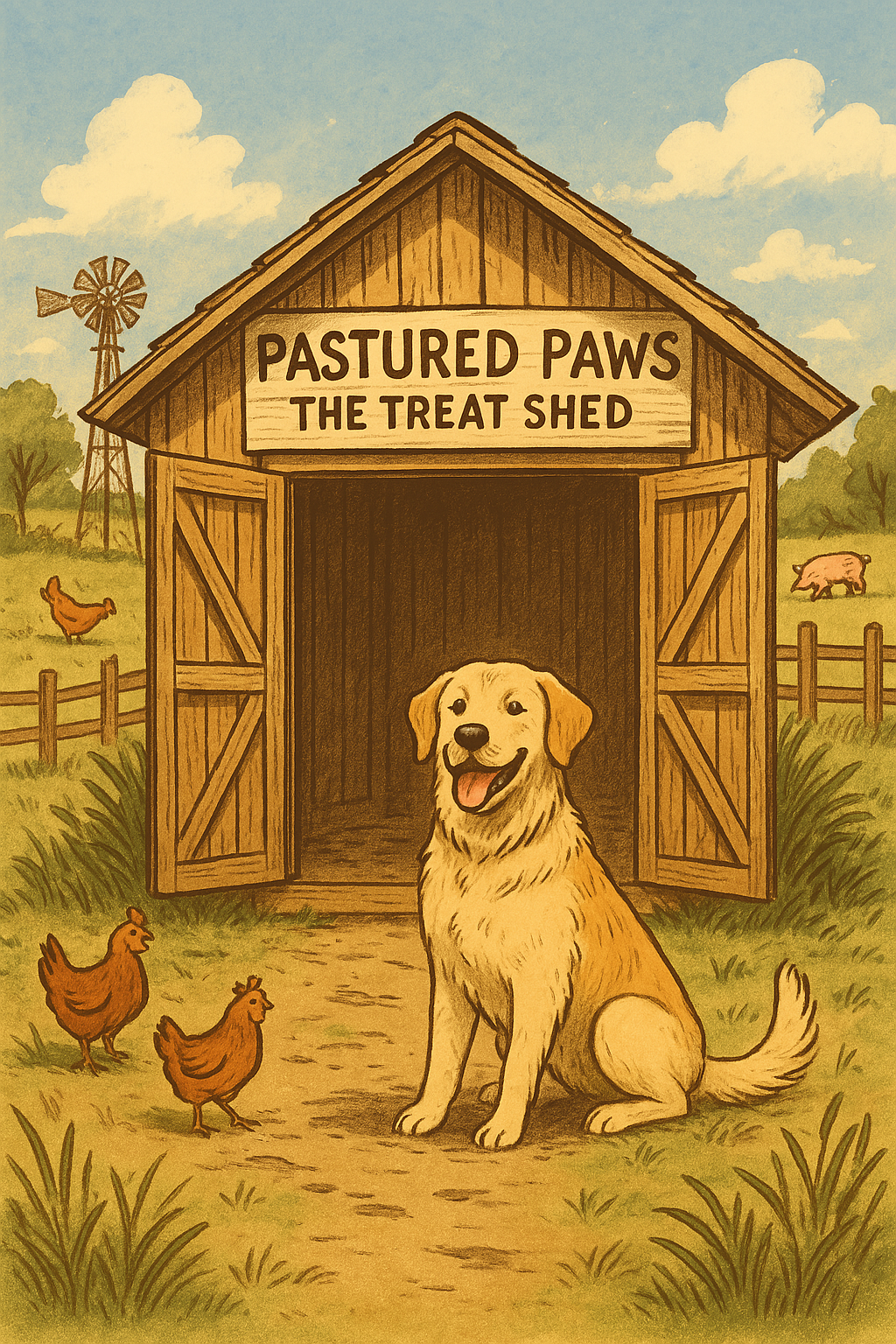 Pastured Paws : The Treat Shed