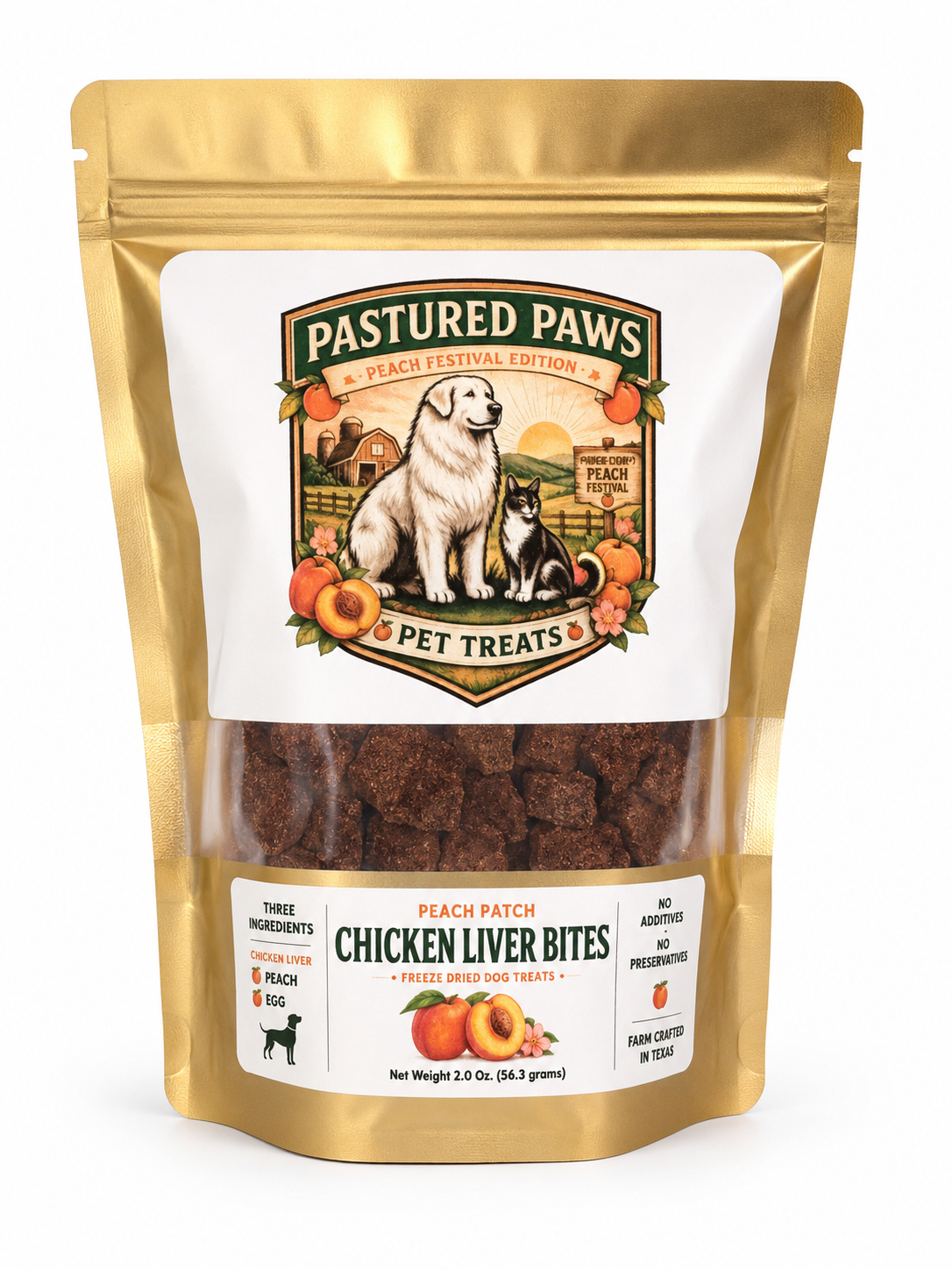 Peach Patch Chicken Liver Bites