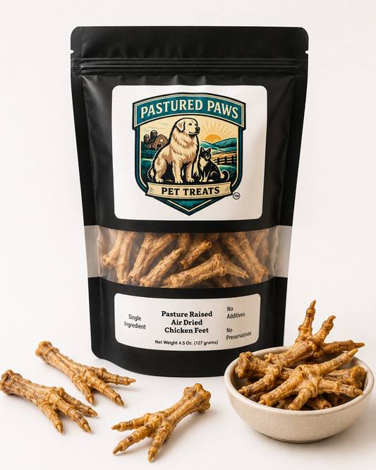 Air-Dried Chicken Feet for Dogs